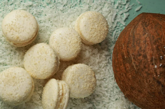 - Coconut macarons