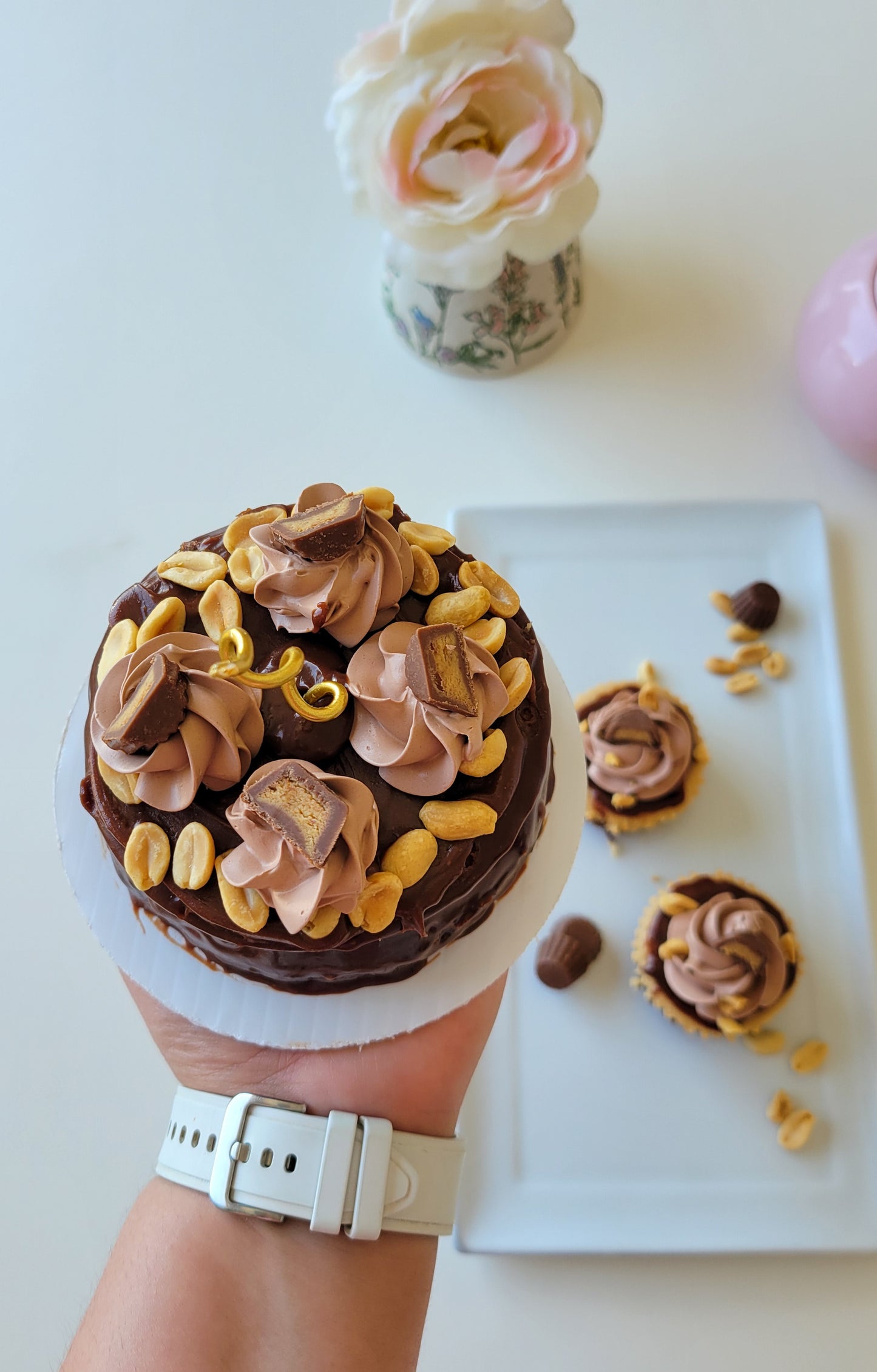 - Brownie Reeses cheesecake