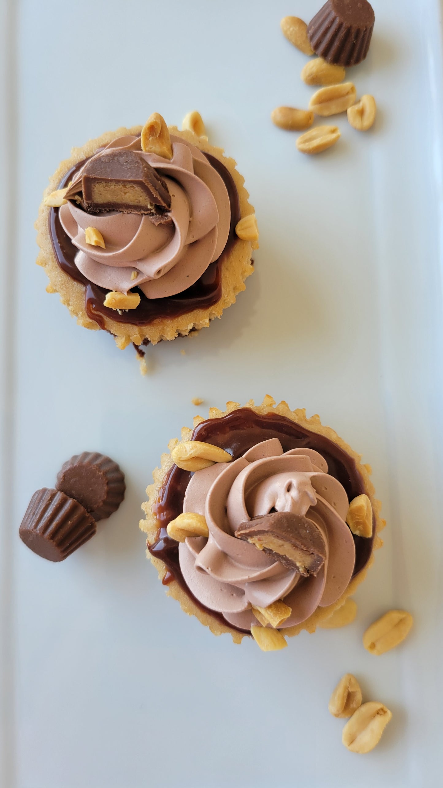 - Brownie Reeses cheesecake