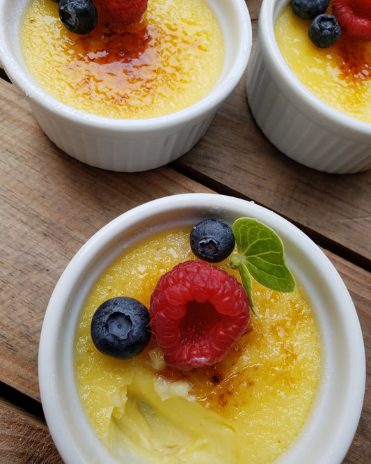 - Creme brûlee (vainilla)